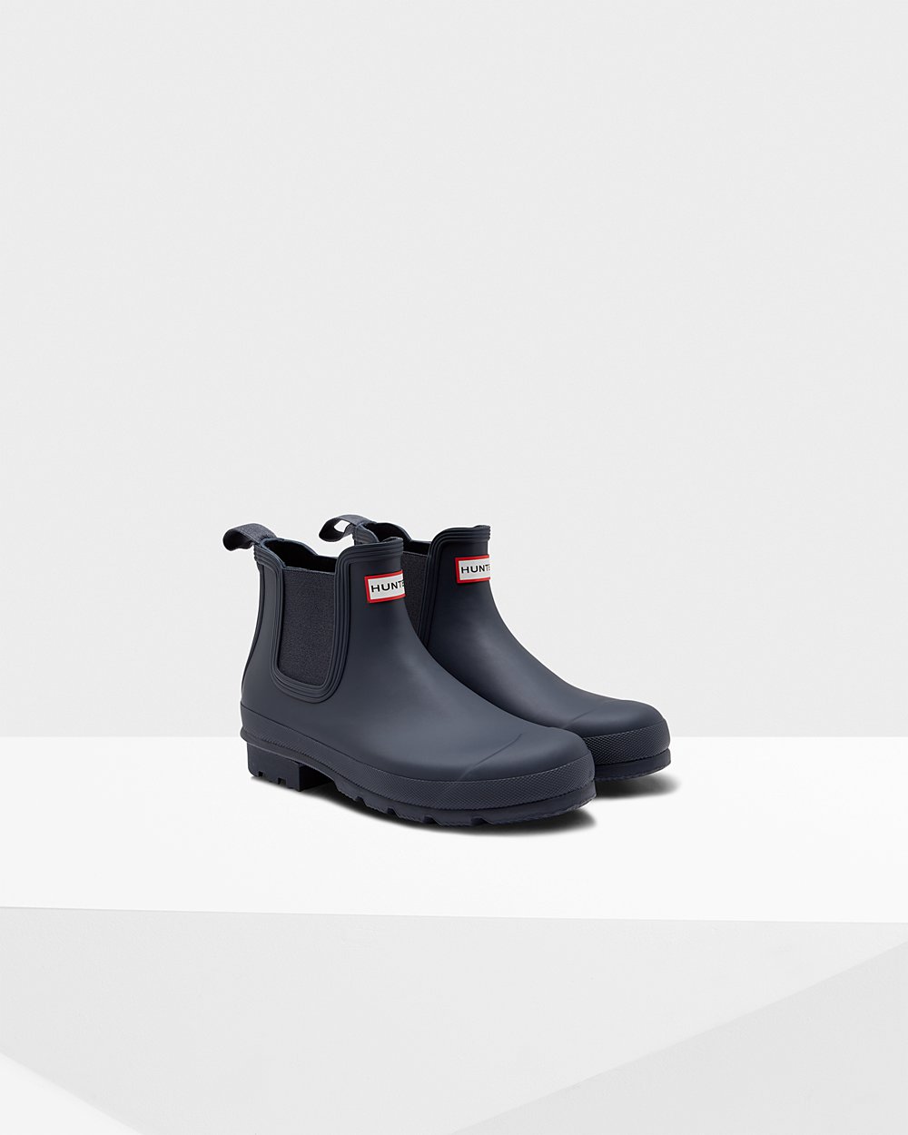 Chelsea Boots Herr - Hunter Original - Marinblå - 450673-XOP